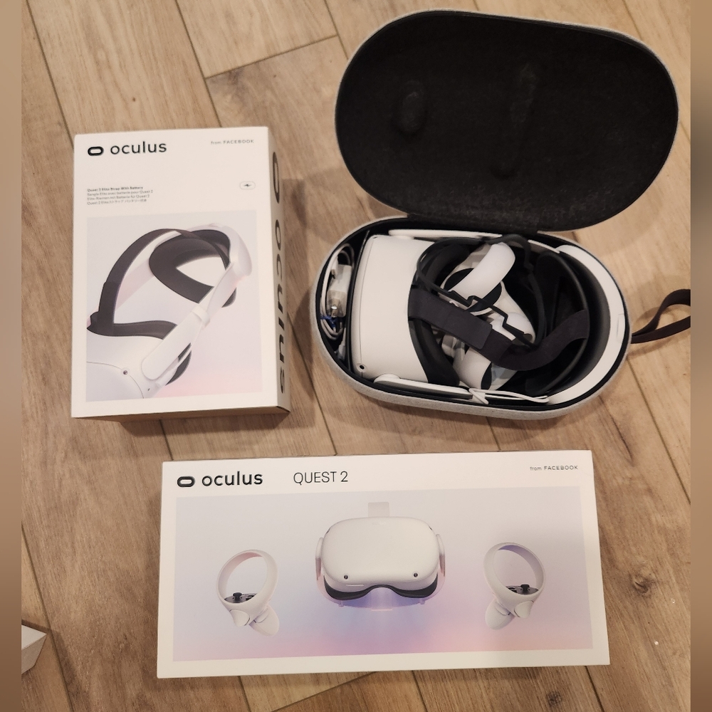 Oculus Quest 2, Elite Strap With Battery